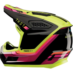 Mx Helma THOR Fleet Defy Black/Acid 2026