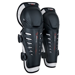 Dětské chrániče kolen a holení FOX Youth Titan Race Knee Guards Black