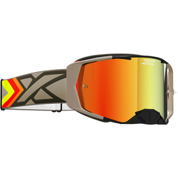 Mx Brýle Eks Brand Lucid Black & Tan - Red Mirror Lens