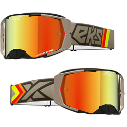 Mx Brýle Eks Brand Lucid Black & Tan - Red Mirror Lens