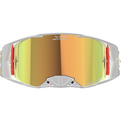 Mx Brýle Eks Brand Lucid White Gold - Gold Mirror Lens