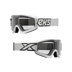 Mx Brýle Eks Brand Gox Flat-Out White / Black Clear Lens