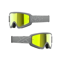 Mx Brýle Eks Brand Gox Flat-Out Grey / Gold Mirror Lens