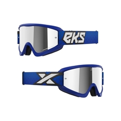 Mx Brýle Eks Brand Gox Flat-Out Royal Blue Silver Mirror Lens