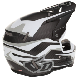 Mx Helma 6D ATR-3 Rival Matte White Helmet 