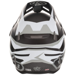 Mx Helma 6D ATR-3 Rival Matte White Helmet 
