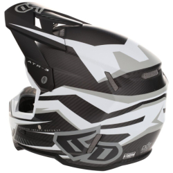 Mx Helma 6D ATR-3 Rival Matte White Helmet 