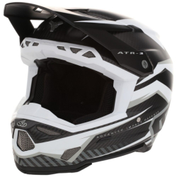 Mx Helma 6D ATR-3 Rival Matte White Helmet 
