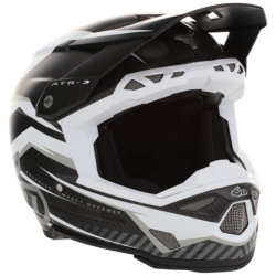 Mx Helma 6D ATR-3 Rival Matte White Helmet 