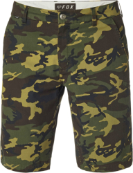 Pánské kraťasy FOX Essex Camo Short Green Camo