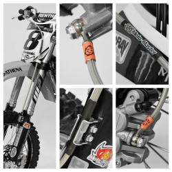 Hadice přední brzdy MotoMaster Front Brake Line pro Enduro KTM / Husqvarna / GasGas