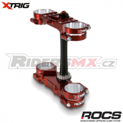 Kompletní brýle XTRIG ROCS Triple Clamps Yamaha YZ250F 24-25 / YZ450F 23-25 Brown