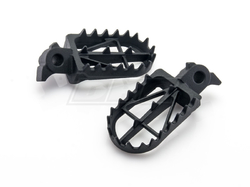 Široké ocelové stupačky DRC Wide Footpegs Kawasaki KX250F / KX450F