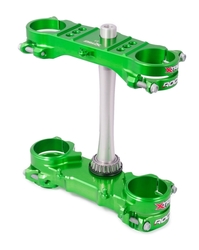 Kompletní brýle XTRIG ROCS TECH Triple Clamps Green Kawasaki KX450F 2019-2022 KX250F 2021-2022