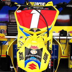 Přední tabulka Cycra Stadium Plate Suzuki RMZ250 2019-2022/ RMZ450 2018-2019