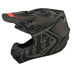 MX helma TroyLeeDesigns GP Helmet Overload Camo Army Green Gray 2022