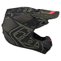 MX helma TroyLeeDesigns GP Helmet Overload Camo Army Green Gray 2022