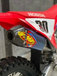 Kompletní systém FMF Factory 4.1 RCT Anodized Titan Carbon End Cap Full System Honda CRF450R 21-22