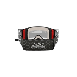MX brýle s převíjením Eks Brand Lucid Race Pack Black & White Zip Off