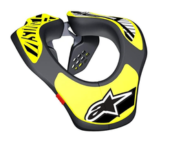 Dětský chránič krční páteře Alpinestars Neck Support Youth  Black / Yellow 2022