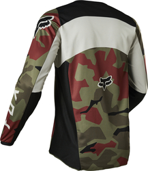 MX Dres FOX 180 BNKR Jersey Green Camo 2022