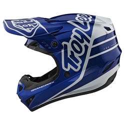 MX helma TroyLeeDesigns GP Helmet Silhouette Navy White 