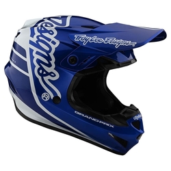 MX helma TroyLeeDesigns GP Helmet Silhouette Navy White 
