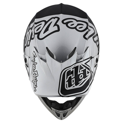 MX helma TroyLeeDesigns SE4 Composite Silhouette Silver Black 