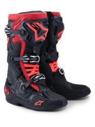 Mx Boty Alpinestars Tech 10 Boots Black/Red 26