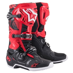 Mx Boty Alpinestars TECH 10 Red/Black