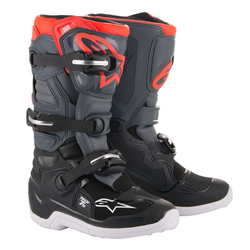 Dětské Mx Boty Alpinestars Tech 7S Black/Dark Gray/Red Fluorescent