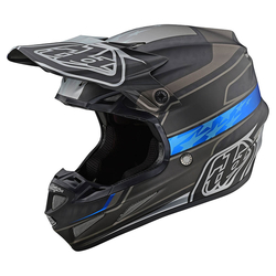 MX helma TroyLeeDesigns SE4 Carbon Helmet W/Mips Speed Black / Gray