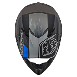 MX helma TroyLeeDesigns SE4 Carbon Helmet W/Mips Speed Black / Gray