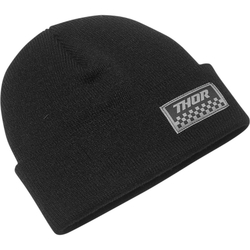 Pánský kulich THOR Checkers Beanie Black