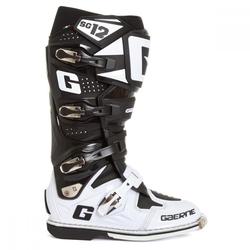 Mx Boty Gaerne SG12 Boots White Black