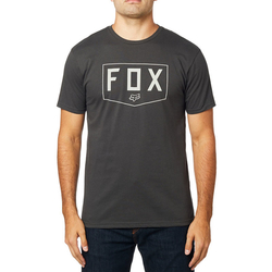 Pánské tričko FOX SHIELD PREMIUM TEE BLACK VINTAGE