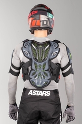 Chránič hrudi Alpinestars A-10 Full Chest Protector Anthracite / Black / Red