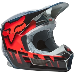 MX helma FOX V1 TRICE Helmets MIPS Grey Orange