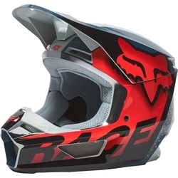 MX helma FOX V1 TRICE Helmets MIPS Grey Orange