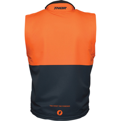 Thor Midnight Orange Warm Up Motocross Vest