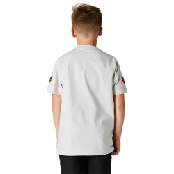 Dětské tričko Fox Racing Youth Bnkr Li SS, light grey