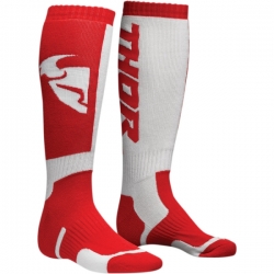 THOR MX SOCK RED/WHITE