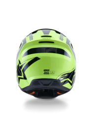 Mx Helma Alpinestars SM3 Heat Helmet Black Yellow 26