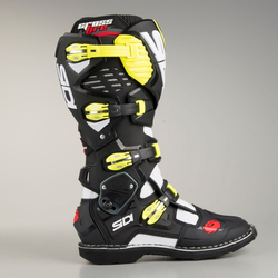 SIDI CROSSFIRE 3 WHITE/BLACK/YELLOW FLUO