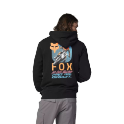 Pánská mikina FOX X Pro Circuit Pullover Hoodie Black