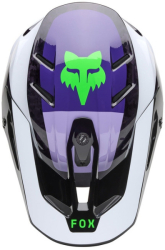Mx Helma Fox V3 RS Grid Helmet Black/Purple