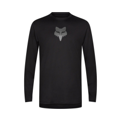 MTB dres Fox Ranger Fox Head Long Sleeve Black