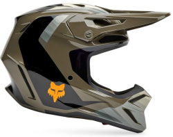 Mx Helma Fox V3 Fade Helmet Brown/Black