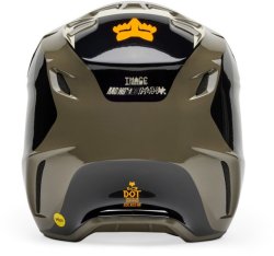 Mx Helma Fox V3 Fade Helmet Brown/Black