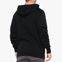 Pánská mikina 100% Essential Hooded Sweatshirt Black